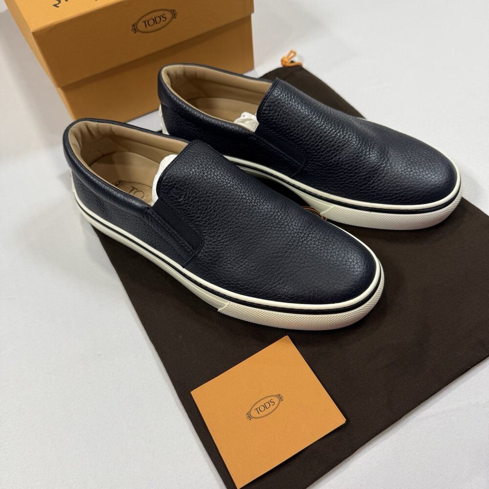 Tod’s SLIP ON CASSETTA CASUAL Loafer Size 8UK/9.5US Used Receipt & Box MSRP $825